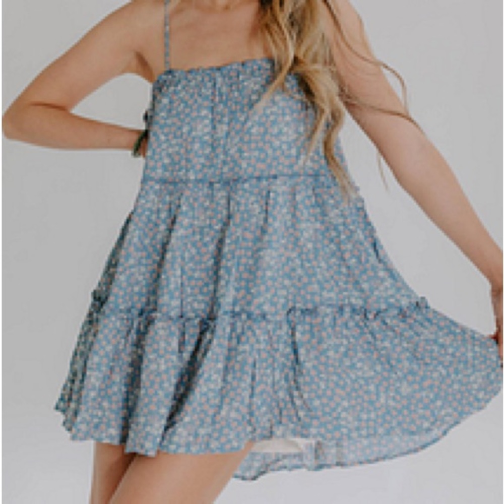 SAINTS & HEARTS MINI DRESS SIZE MEDIUM